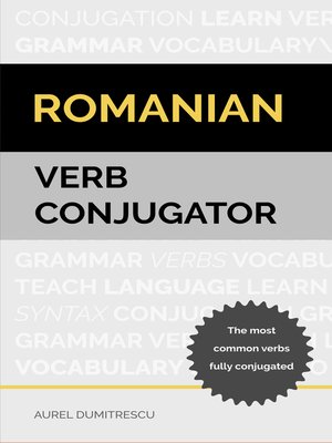 cover image of Romanian Verb Conjugator